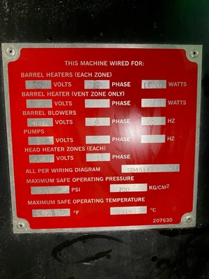4.5" Davis Standard/WRP12i Pelletizing Line