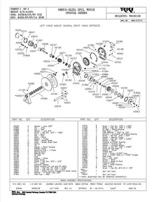 New | in-Stock INGERSOLL-RAND 52263159 Winches Pennsylvania US | East West Machinery & Drilling #1416144