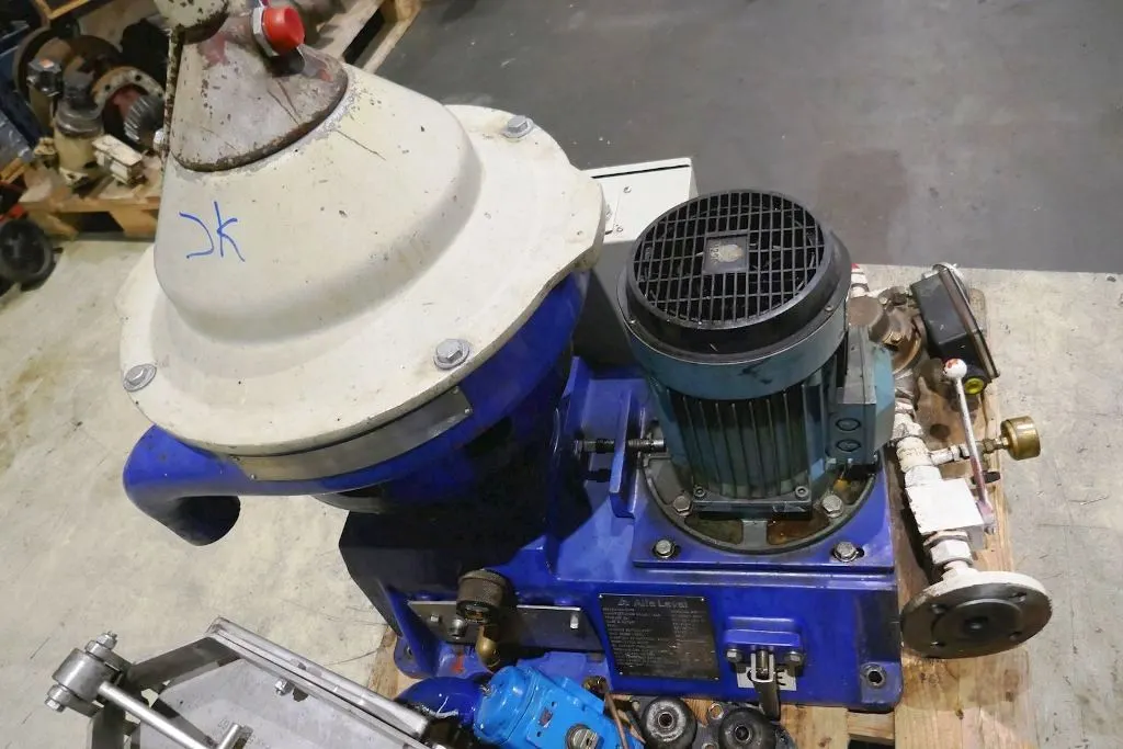 Alfa-Laval MMPX 404 SGP-11 oil purifier, 316SS.
