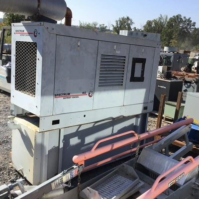 Spectrum 40DS60 Detroit Diesel 40KW Generator w/ Auto Transfer Switch
