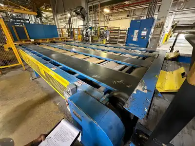 Used Sheet Flooring Production Line 12' (3.65m) Complete Plants New Jersey US | Perry Equipment #1207305