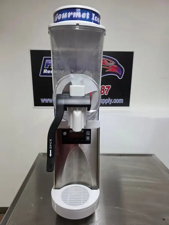 Used Bunn Bunn 39800.0100 Ultra-1 White/Stainless Frozen Drink Slushy Machine - 120V Slushie Machines Illinois US | Falcon Restaurant Supply #1373515