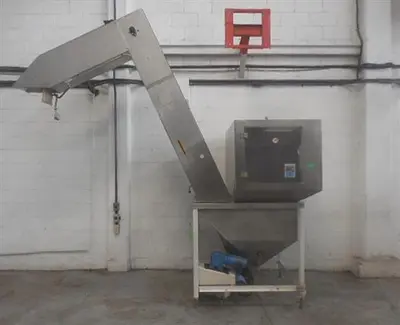 Omega model H-1-18 stainless steel boat feeder.