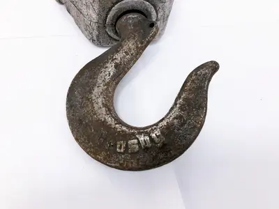 2 TON CROSBY CHAIN HOIST HOOK : STOCK #13928