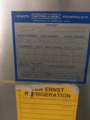 Used MUELLER QPC-003 Chillers California US | BakeryEquipment.com #1556119