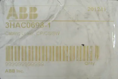NEW ABB 3HAC0698-1 LOWER CABLING 3HAC06981