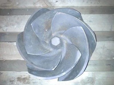 Impeller for Goulds pump, 6 vane open
