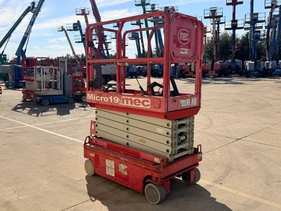 Used 2018 MEC MICRO 19 Scissor Lifters Texas US | Adcock Equipment USA #1540684