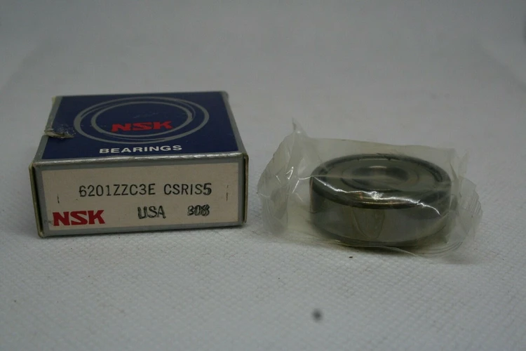 New | in-Stock NSK 6201ZZC3E CSRIS5 Bearings | BG Industrial Surplus #472129