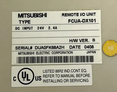 USED MITSUBISHI ELECTRIC FCUA-DX101