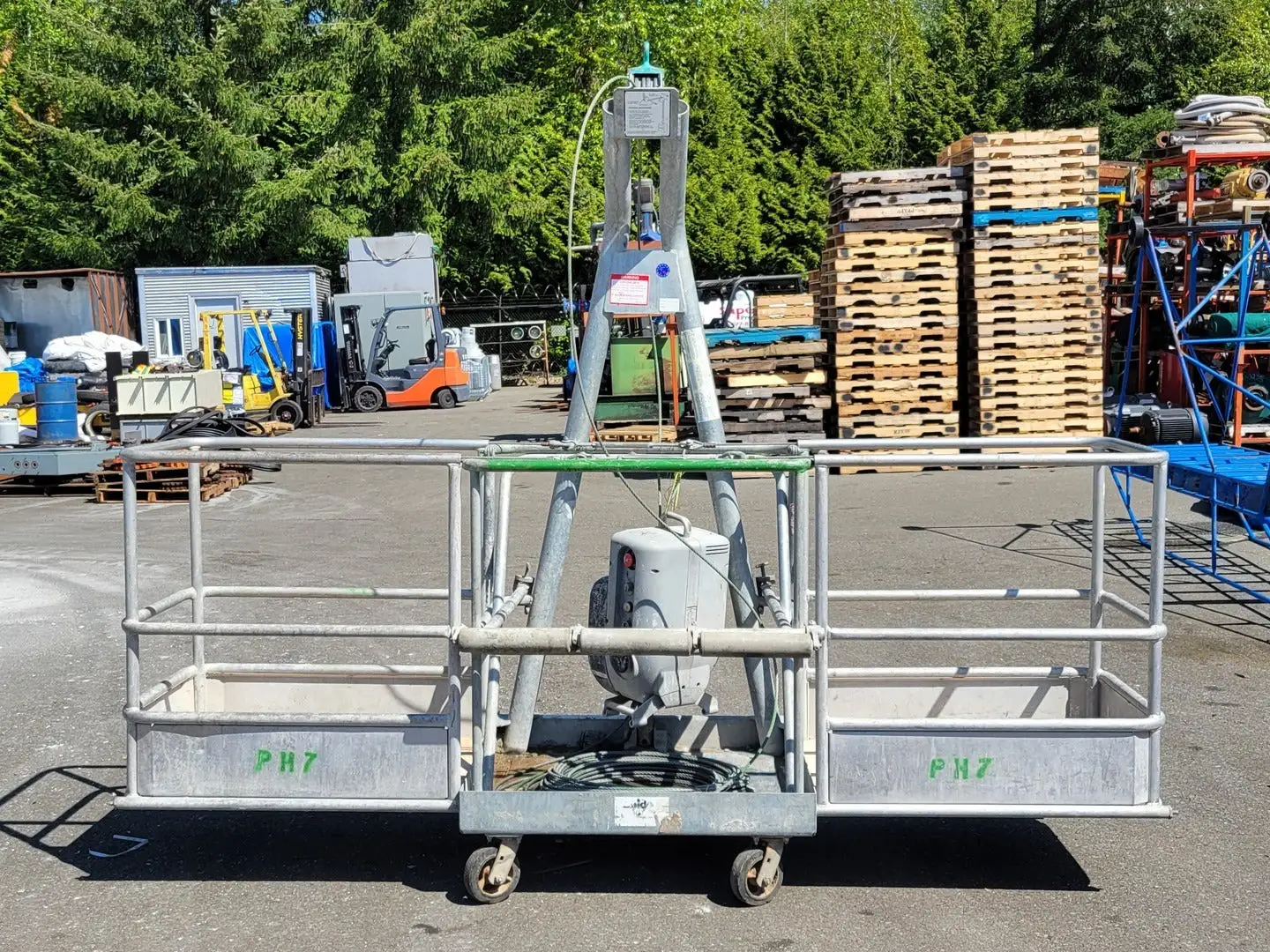 Used 2007 SPIDER SC1000 Hoists (All Types) British Columbia CA | Lenmark #277270