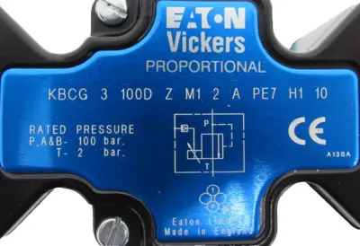 NEW VICKERS KBCG-3-100D-Z-M1-2-A-PE7-H1-10 VALVE KBCG3100DZM12APE7H110