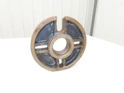 Slotted Lathe Dog Drive Face Plate Cast Iron 	2-3/4-5 Direct Screw 9"OD