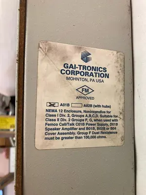 Used GAI-TRONICS _UNKNOWN_ Miscellaneous Equipment (Electrical & Power) Ohio US | Surplus Asset Holdings #1363855