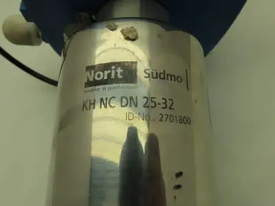 Norit Sudmo 2701800 Pneumatic Actuator KH NC Sanitary SS Ball Valve 1" DN25 120V