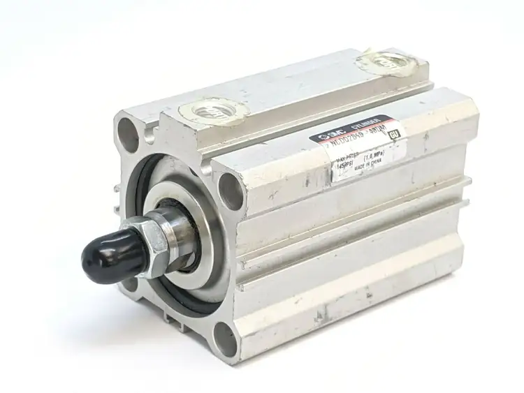 Used SMC Pneumatic Compact Cylinder Pneumatic Cylinders Michigan US | Maverick Industrial Sales #1393592