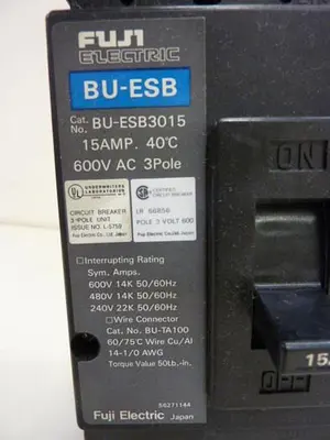 USED FUJI ELECTRIC BU-ESB3015