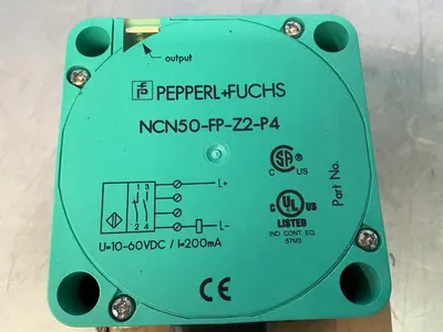 Used PEPPERL + FUCHS NCN50FPZ2P4 Proximity Sensors Ohio US | HGR 24 #1550057