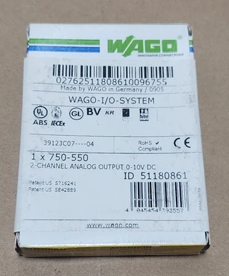 NEW WAGO 750-550