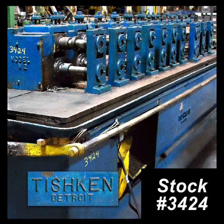 Used TISHKEN 12 M2 2 Roll Formers Ohio US | Universal Tube & Rollform Equipment Company #280073