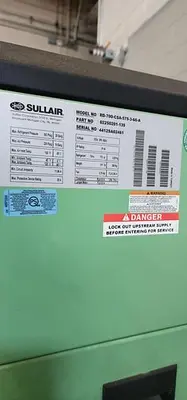 USED SULLAIR RD-700