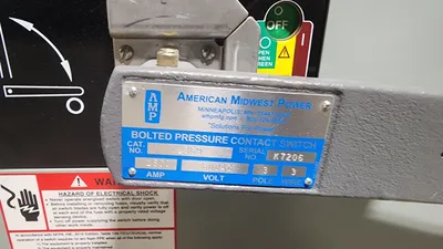 1600 AMP Fusible Main w Metering Switchgear 3PH 4 Wire Service Entrance