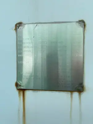 38,143 Liter Glycol Tank