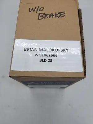 Mitsubishi AC Servo Motor WO1062666 BLD 25