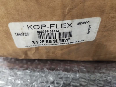 NEW Kop-Flex 3-1/2F EB SLEEVE