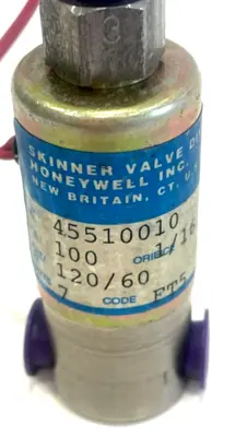 NEW HONEYWELL / SKINNER 45510010 SOLENOID VALVE 120/60