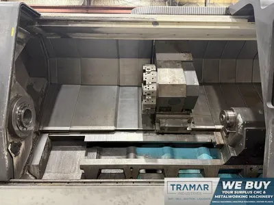 Used 2012 HYUNDAI WIA L400LC CNC Lathes Michigan US | Tramar Industries #419473