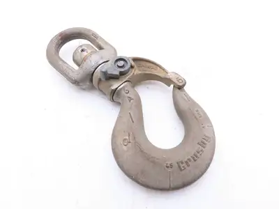 Crosby Bullard 1050265 Closed Swivel Bail 3.6 Ton Golden Gate Latch Hook 1.39"
