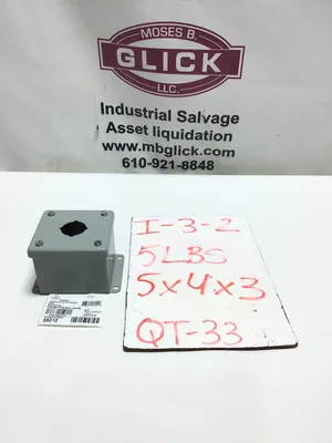 nVent Hoffman E1PB Pushbutton Enclosure