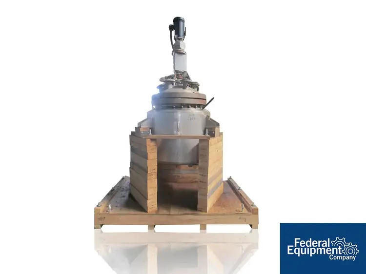 Used Pfaudler 100 Gal Pfaudler Reactor, Nickel 200, 100/35# Reactors Ohio US | Federal Equipment Company #126011