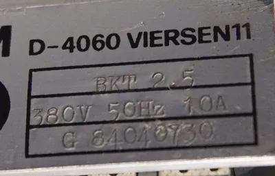 TMKG BKT2.5 REGULATOR MODULE 16AMP, 400V
