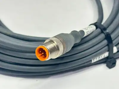 USED LUMBERG DOUBLE END CONNECTION CORDSET M/F M12 5-PIN 10M