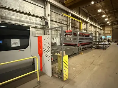USED 2019 BYSTRONIC BYSTAR FIBER 4020