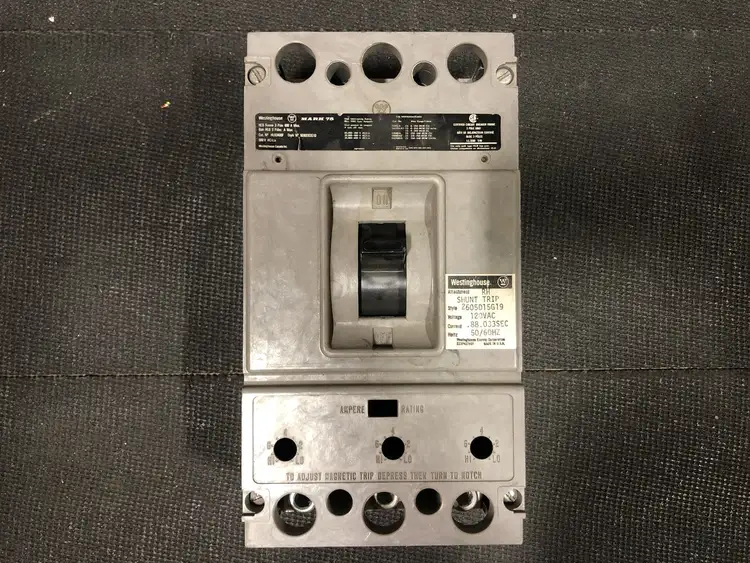 Used WESTINGHOUSE HLB3400F Switchgears British Columbia CA | Lenmark #244297