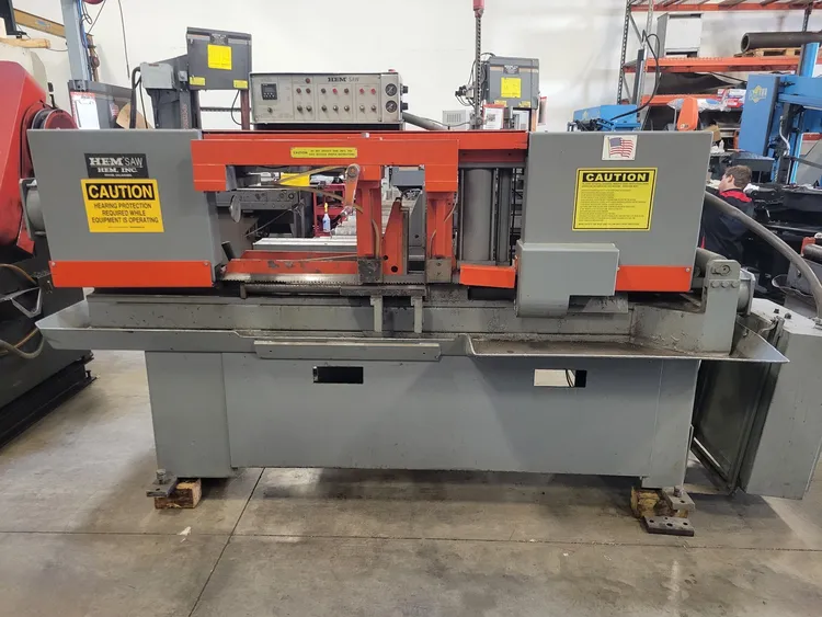 Used 1989 HEM H120LA Horizontal Band Saws Illinois US | Myers Technology Co., LLC #1558162
