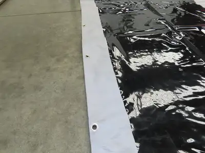 Singer Safety 82"x 15' Vinyl Welding Curtain Weld Vision Tinted Strip