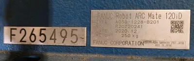 USED 2020 FANUC ArcMate 120iD + R-30iB PLUS + TPS 400i
