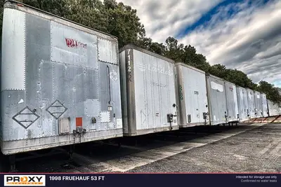 Used 1999 FRUEHAUF 53 FT Box Trailers Louisiana US | Proxy Equipment #1384936