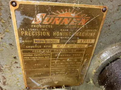 Used SUNNEN MBH-12090D Hones Michigan US | RAB Industries, Inc. #183925