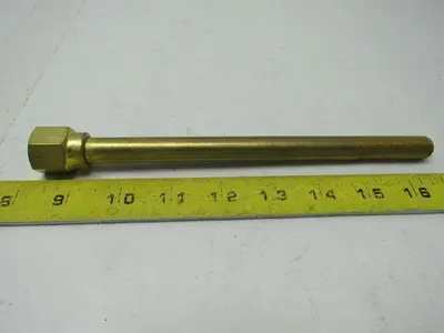 HELB1414L8.5 Male Brass Mold Cooling Extension Elbow Brass 1/4" NPT Lot of 9