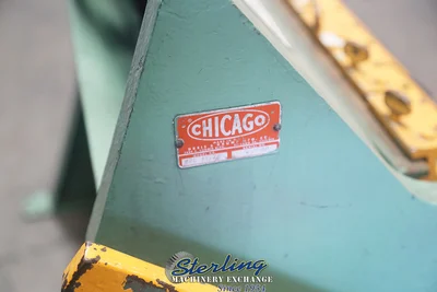 Used CHICAGO BPO-412-6 Box & Pan Brakes including Finger California US | Sterling Machinery Exchange #1467006