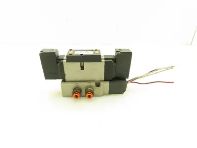 SMC VFS3300-3FZ Solenoid Valve Pneumatic Air AC94-136V 3/8" Ports