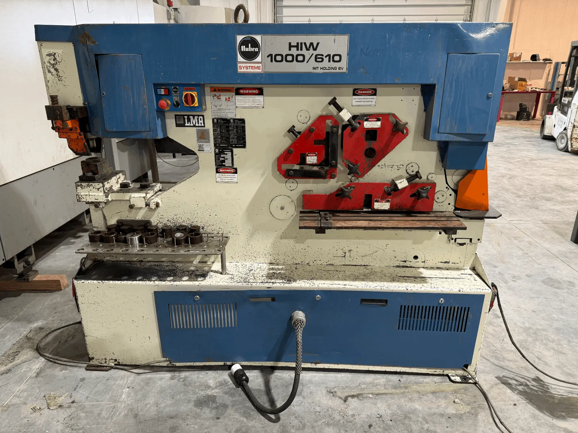 USED 2001 MUBEA HIW-1000/610