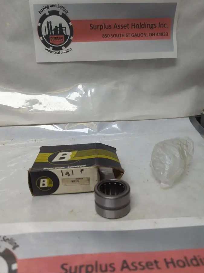 New | in-Stock BEARINGS LIMITED MR16 Bearings | Surplus Asset Holdings #1199693