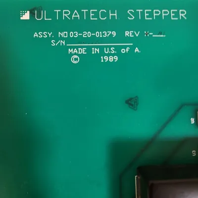 Used Ultratech 03-20-01379 Semiconductor Parts Saskatchewan CA | Tools of Industry #1496564