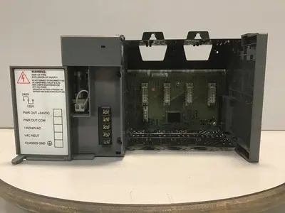 USED ALLEN BRADLEY 1746-P1 SER A / 1746-A4 SER B
